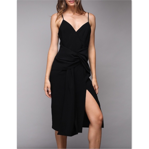 Do+Be - Front Tied Dress - Picture 1 of 7